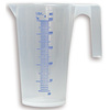 Type J-PP 25 0,25 litre plastic oil measuring jug, graduated
